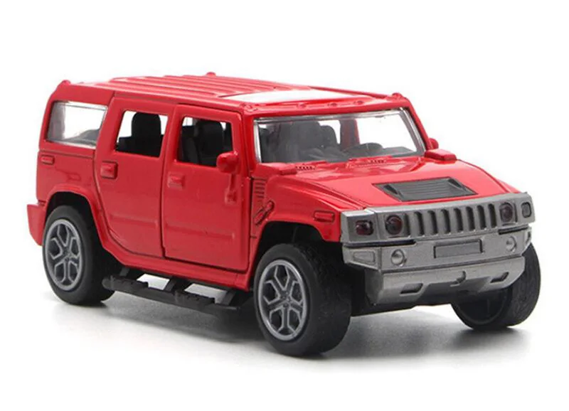 11,5 см 1:32 металлическое ведро Сплав Классический Hummer H3 внедорожник авто Модель автомобиля оттягивающаяся назад Модель литые автомобили игрушки F подарки для детей