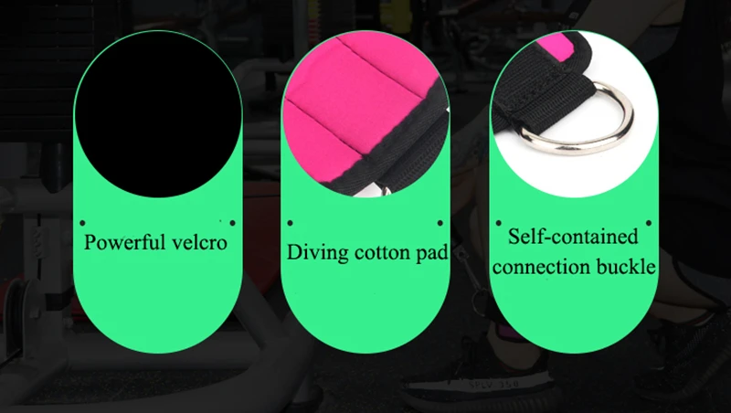 2 шт спортивные лодыжки ремни мягкие d-кольца лодыжки манжеты для спортзала тренировки кабельные машины ноги упражнения