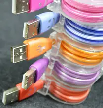 1M 3ft Retractable LED Light Micro USB Cable Charging Cable For HTC Xiaomi for Sumsang Galaxy S2 S3 S4 S6 Android Phone Cable