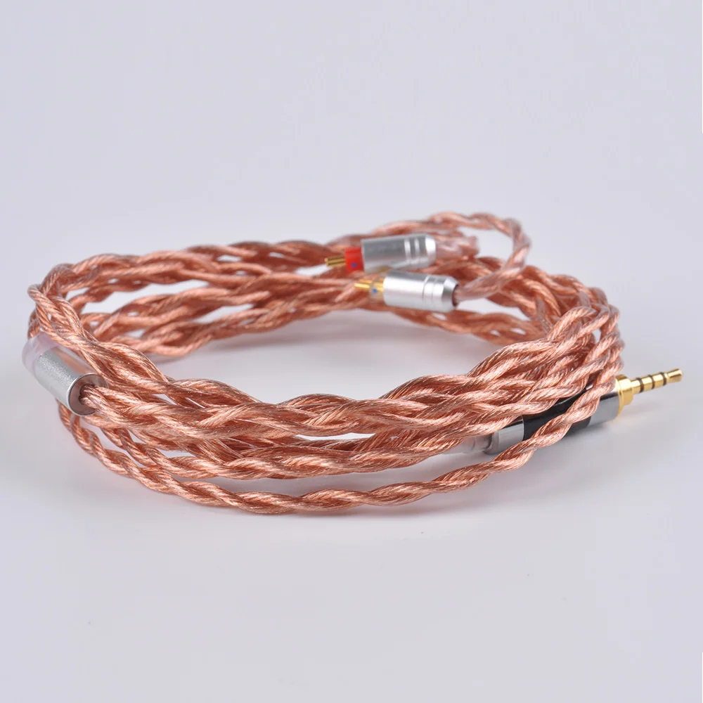 HOT！Yinyoo 4 Core Alloy With Pure Copper Cable 2.5