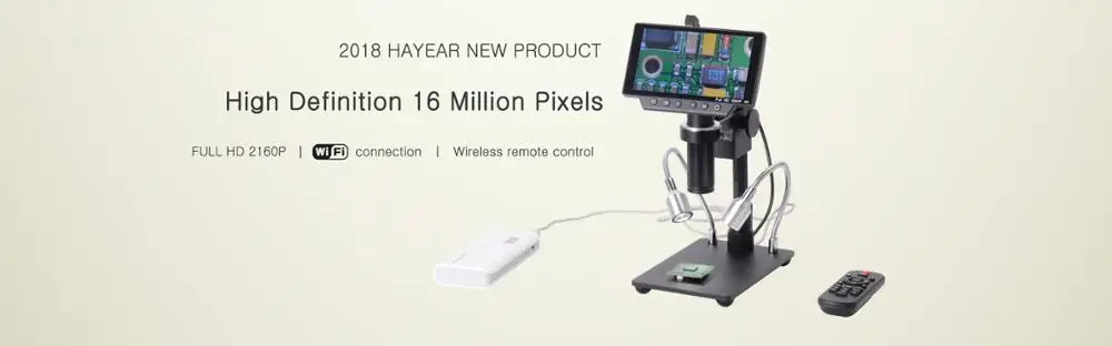 16MP_2160P_HDMI_USB_WIFI_Digital_Microscope_Camera