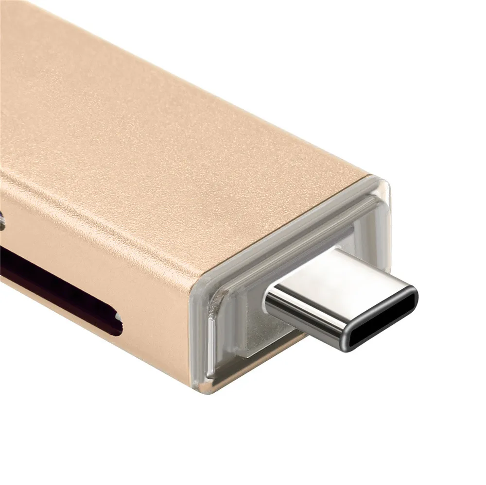 Usb кардридер sd usb адаптер для карт 3,0 3 в 1 type C порт USB A порт Micro USB кардридер адаптер с OTG для samsung z7