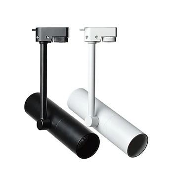 

Modern Led Track Light Dimmable 10W 12W 110V 220V Ceiling Industrial Rail Led Spot Light Clothing Store Lighting White Black