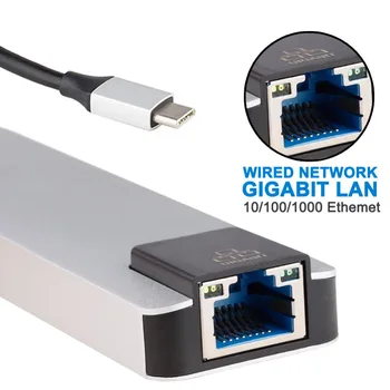 

5 in 1 Hub 5 in 1 USB Type C Hub Hdmi 4K USB C Hub for Mac book Pro Thunderbolt 3 USB-C Charge
