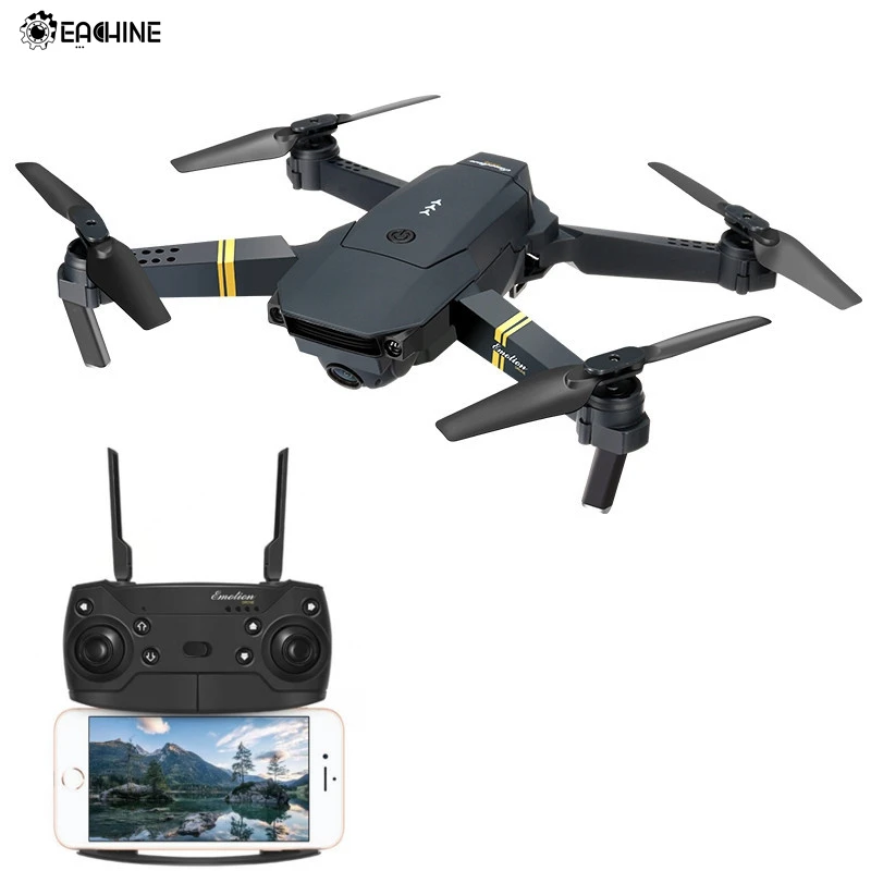 Eachine E58 WIFI FPV With Wide Angle HD Camera High Hold Mode Foldable Arm RC Quadcopter Drone RTF VS VISUO XS809HW JJRC H37
