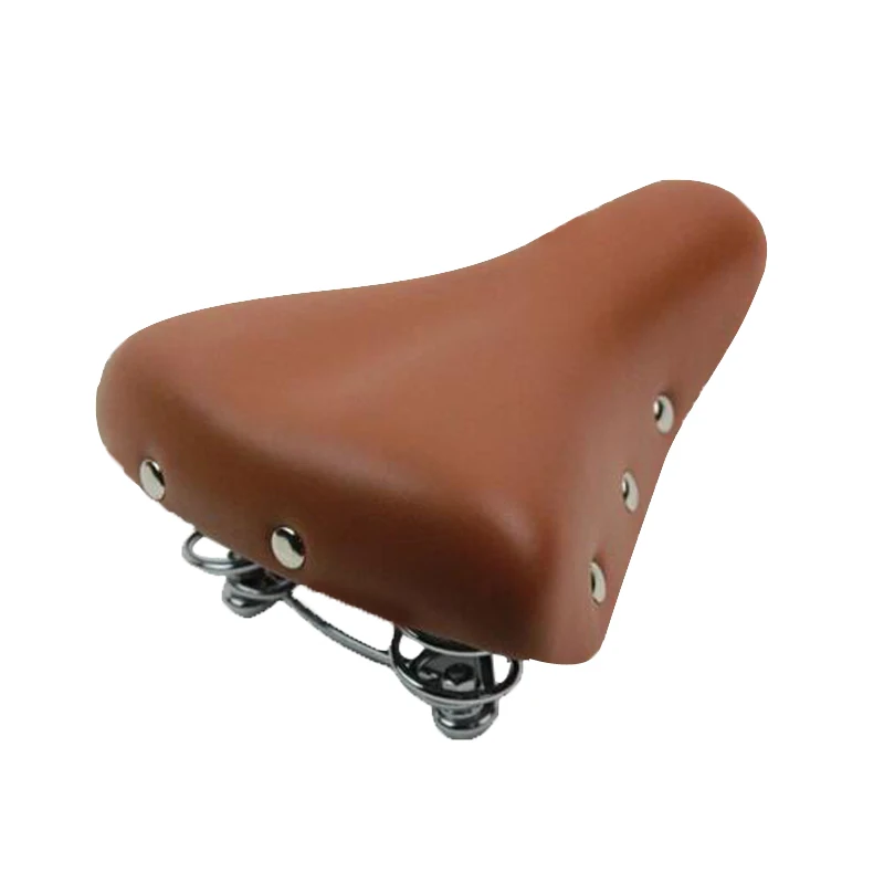 Fixed Gear Bike Comfortable Durable Seat Cover Vintage Bicycle Saddle