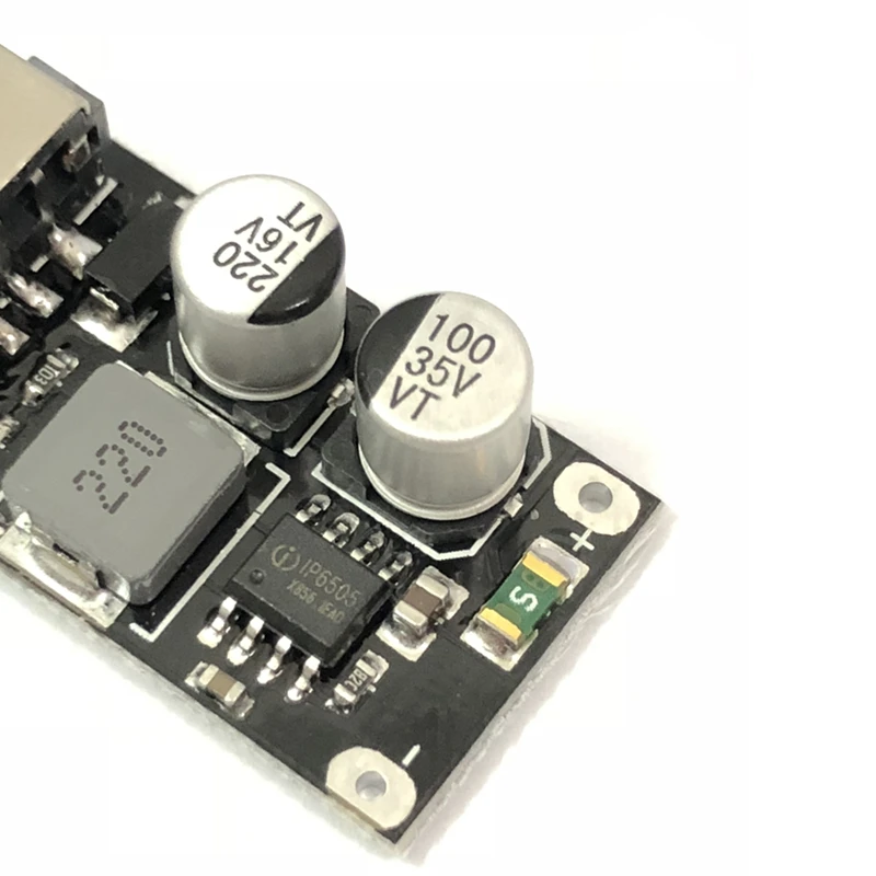 10 шт. DC понижающий модуль 12 В 24 В до QC3.0 Быстрая зарядка один USB телефон зарядная плата поддерживает Apple huawei FCP