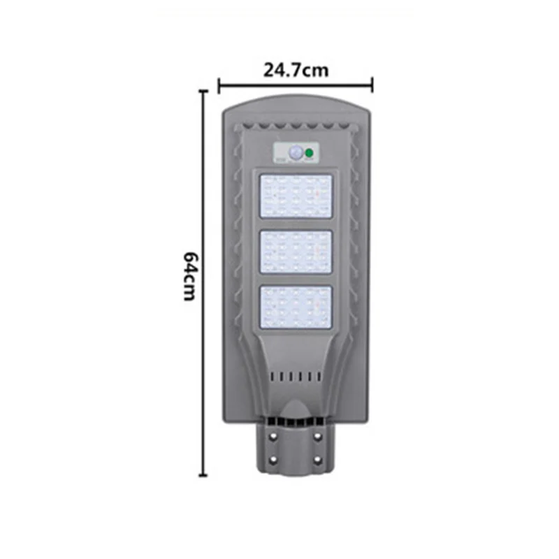 60 W 60 leds Waterdichte LED Straatverlichting Weg Lamp Solar Light Outdoor Road Street Muur Inductie Lamp