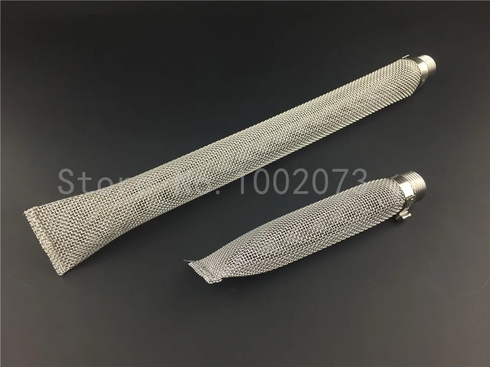 12 inch or 6 inch Stainless Steel Bazooka Screen Homebrew beer Mash Filter Kettle Screen 12NPT Pipe fitting Bar Tool (7)