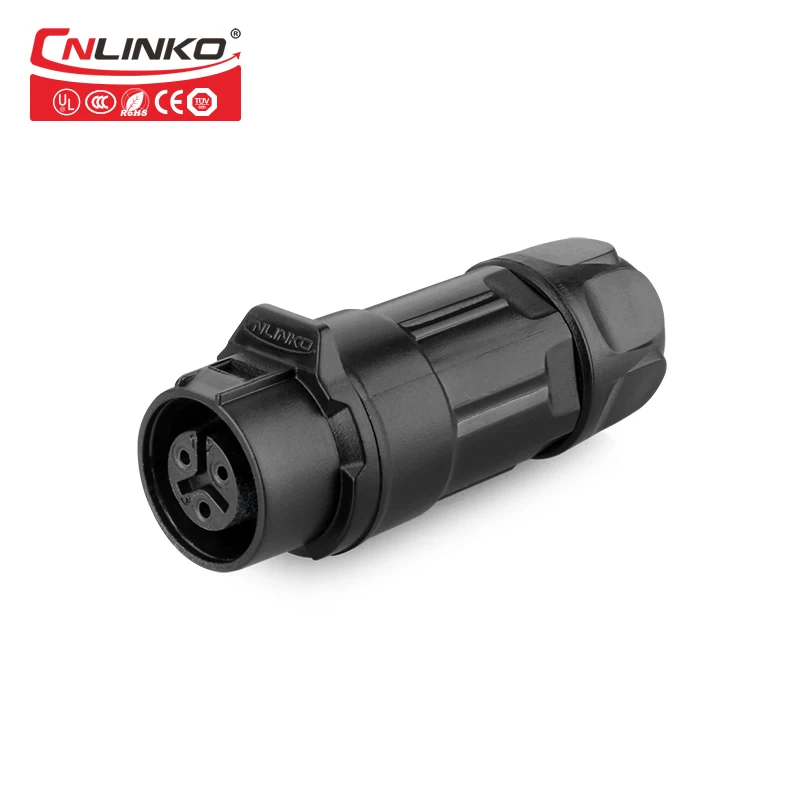 Cnlinko IP65 IP67 водонепроницаемый разъем для светодиодного освещения 3 контактный