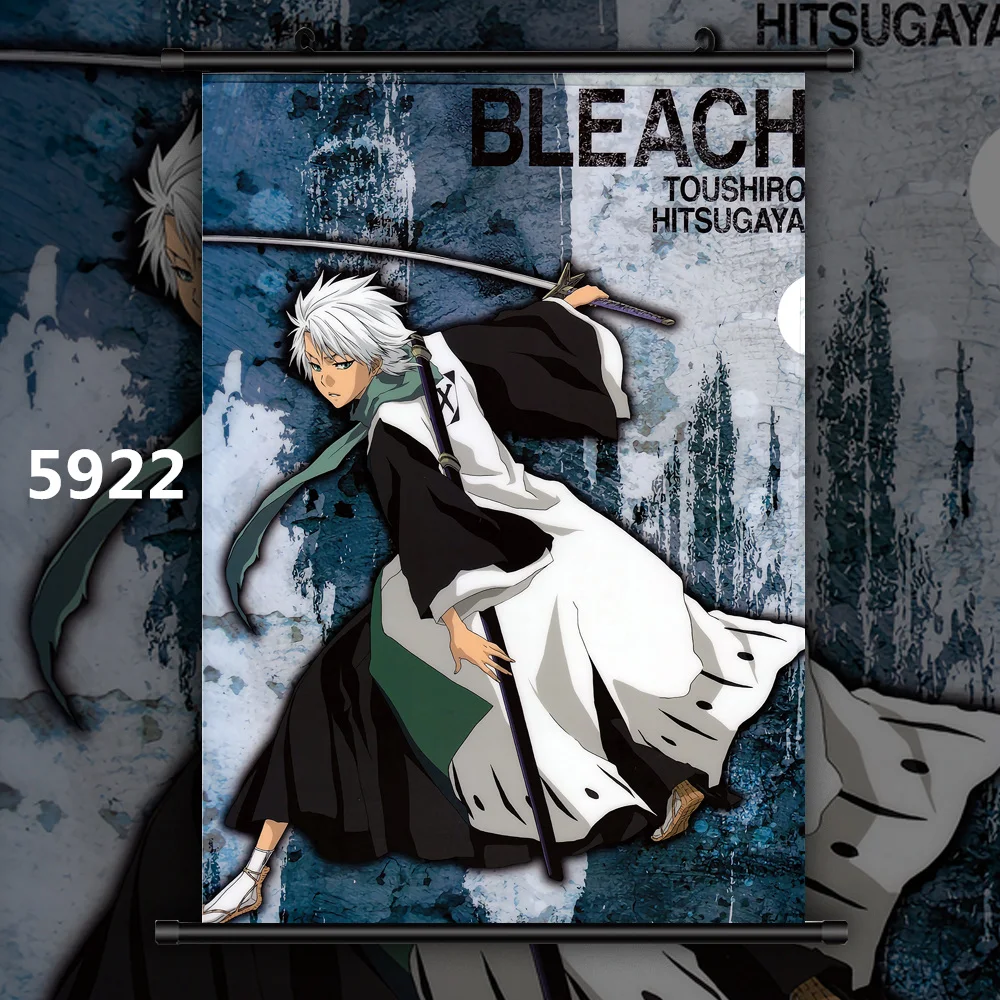 Bleach Hitsugaya Toushirou Аниме Манга настенный плакат прокрутки - Цвет: 5922