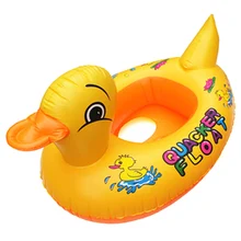 Hot Duck Design Cute Kids Baby Child Inflatable Swimming laps Pool Swim Ring Seat Float Boat Water Sports