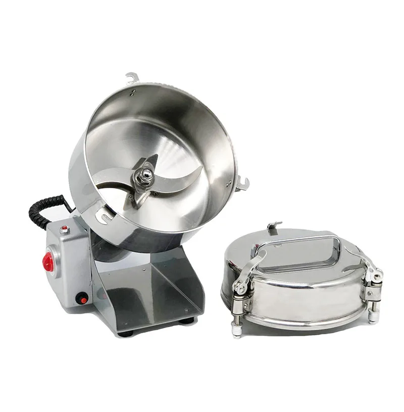 Molinillo de alimentos de gran valor fresadora de acero inoxidable máquina de molienda de polvo pequeño molino de harina eléctrica comercial para el hogar D273 - 5