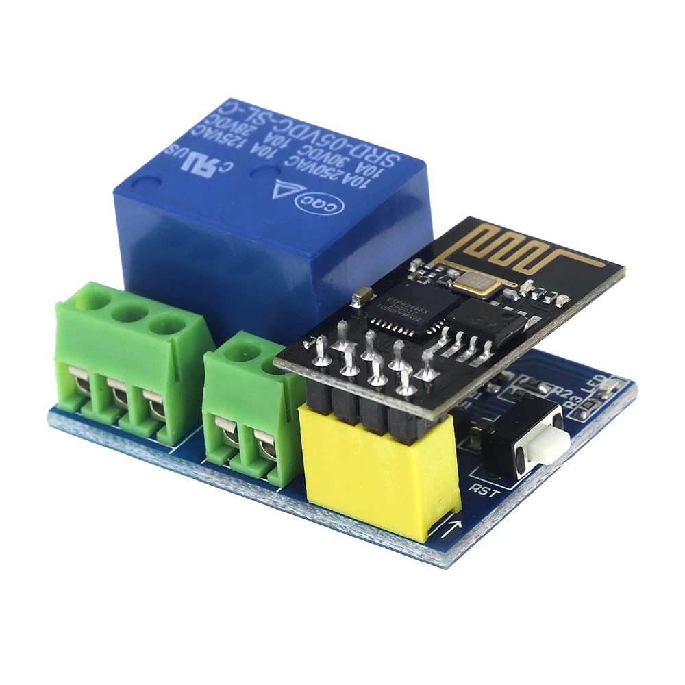 Details about   ESP8266 ESP-01 DC 5V WiFi Relay Module Remote Control Switch For Home Automation 