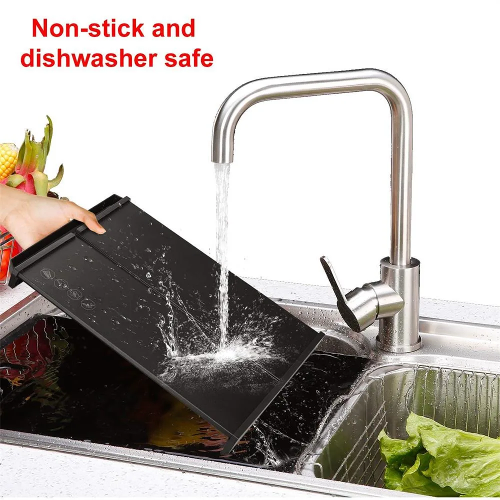 Fast defrost tray frozen meat defrost food defrosting board safety board tool new non-stick non-stick 307X213X5MM aluminum Fast defrost tray frozen meat defrost food defrosting board safety board tool new non-stick non-stick 307X213X5MM aluminum