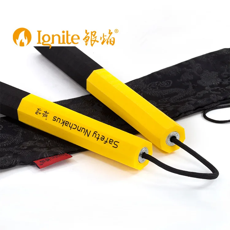 

Ignite SE Adult type Safety nunchaku sponge eight edge Practice actual combat perform train Double stick290mm*130mm*290mm