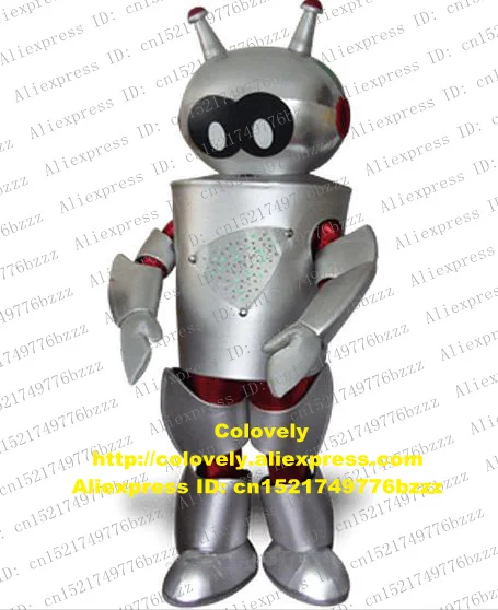 Робот Automaton костюм талисмана для взрослых, Герой мультфильма костюмированное платье костюм укупорочная церемония годовой коллизия zz7064