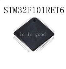5PCS/LOT STM32F101RET6 STM32F101 RET6 QFP-64 Best quality