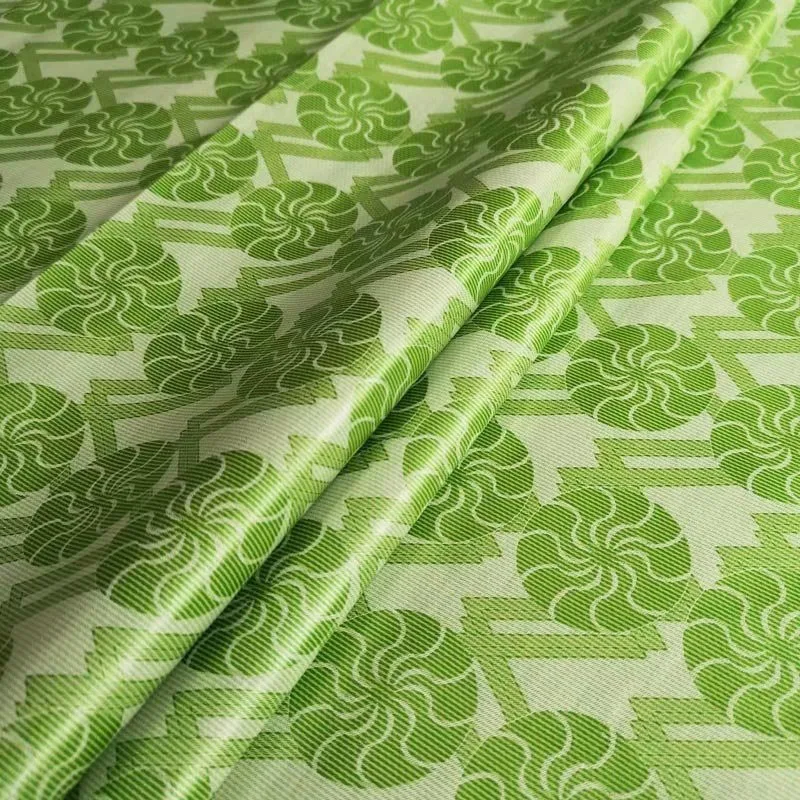 

NJ605 Jacquard Guinea Brocade Fabric,Bazin Riche Quality 10 Yards/bag 100% Cotton Damask Abaya Fabric With Perfume