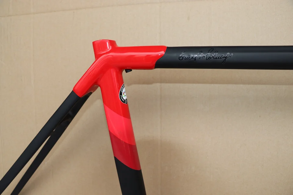 Excellent 2019 New arrival T1100 3K Matte-Glossy Black Red Colnago C64 carbon road frame bicycle Frameset with 16 colors for selection 1 Excellent 2019 New arrival T1100 3K Matte-Glossy Black Red Colnago C64 carbon road frame bicycle Frameset with 16 colors for selection 1