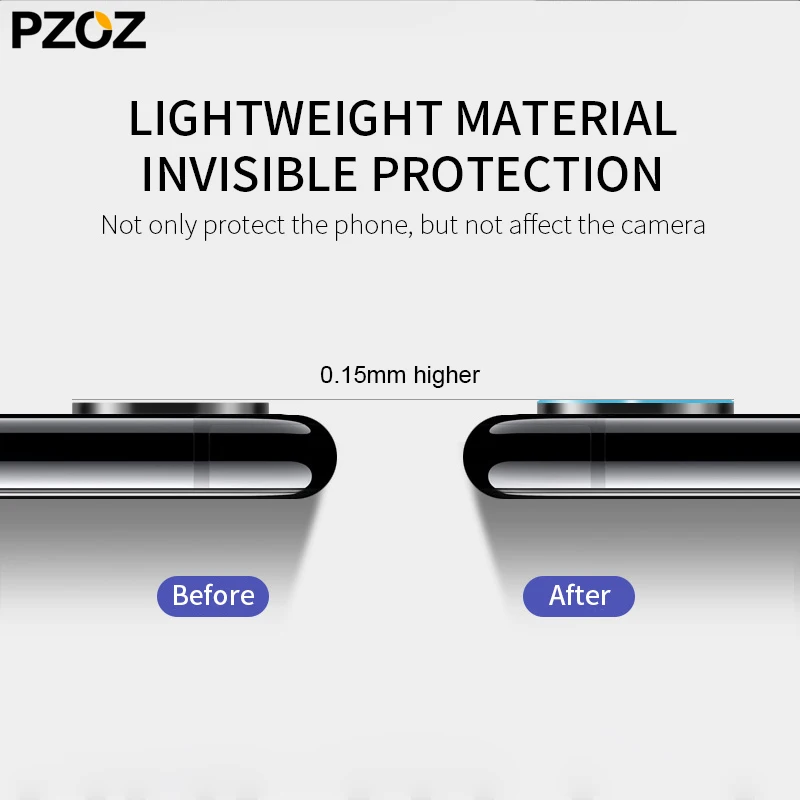 PZOZ Für iphone Xs Max Kamera Objektiv Protector Schutz Glas Für telefon Xs Xsmax Objektiv Zurück K