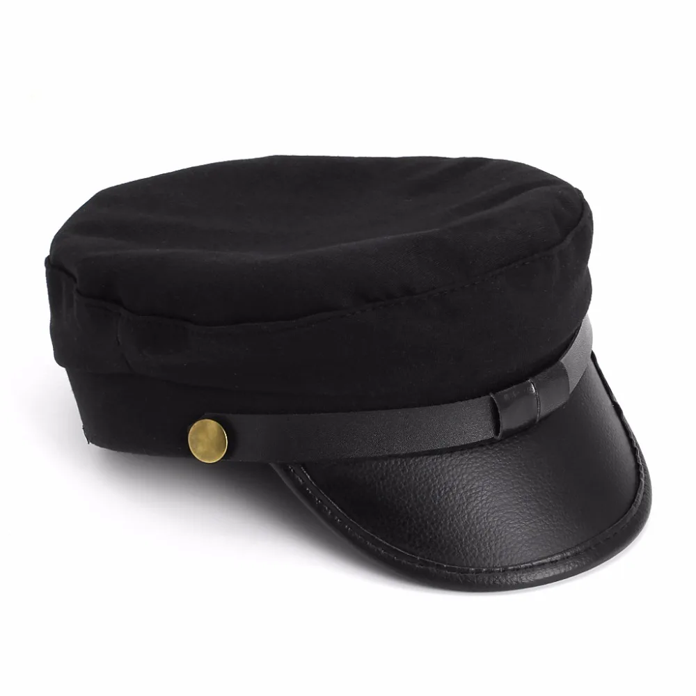 

Octagon Yacht Captain Hat Sailor Skipper Boat Party Costume Police Sheriff Cap