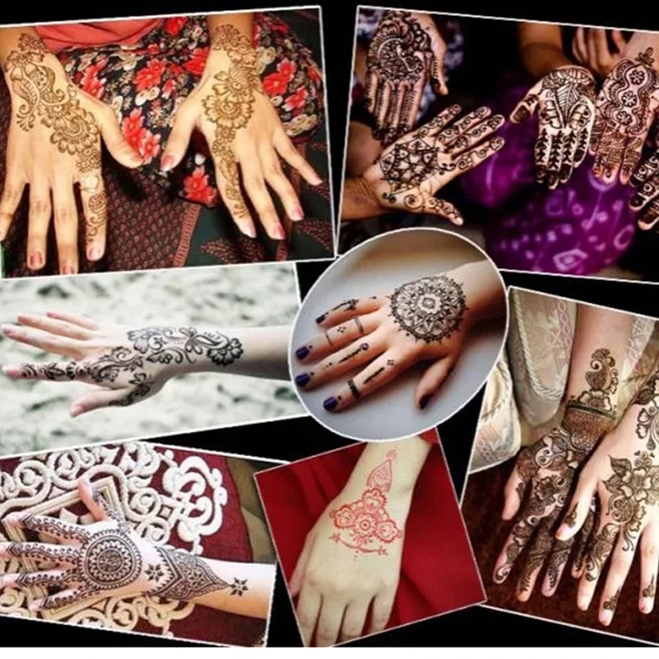 Gratis Pengiriman 10 Pcs Campuran Desain Tato Sementara Stensil