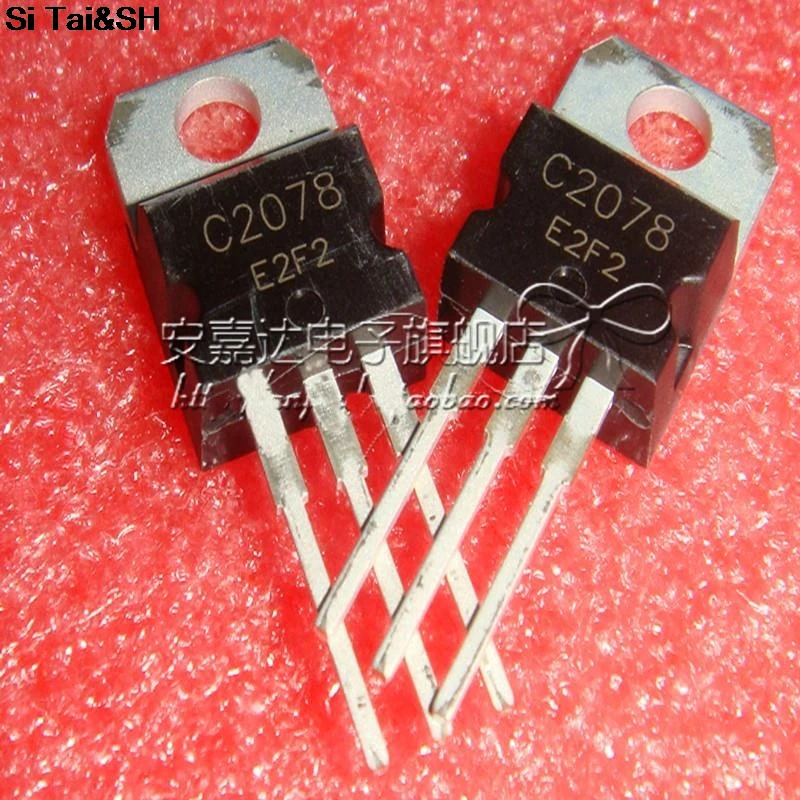 

5pcs/lot NPN transistor, 27MHz RF amplifier 2SC2078 C2078 TO-220 original Product