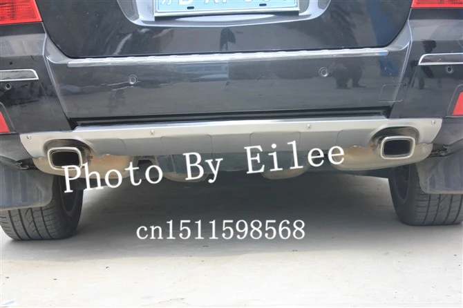 Высококачественная нержавеющая сталь бампер доска опорная плита Нерф Бар подходит для Mercedes Benz X204 GLK 2009 2010 2011