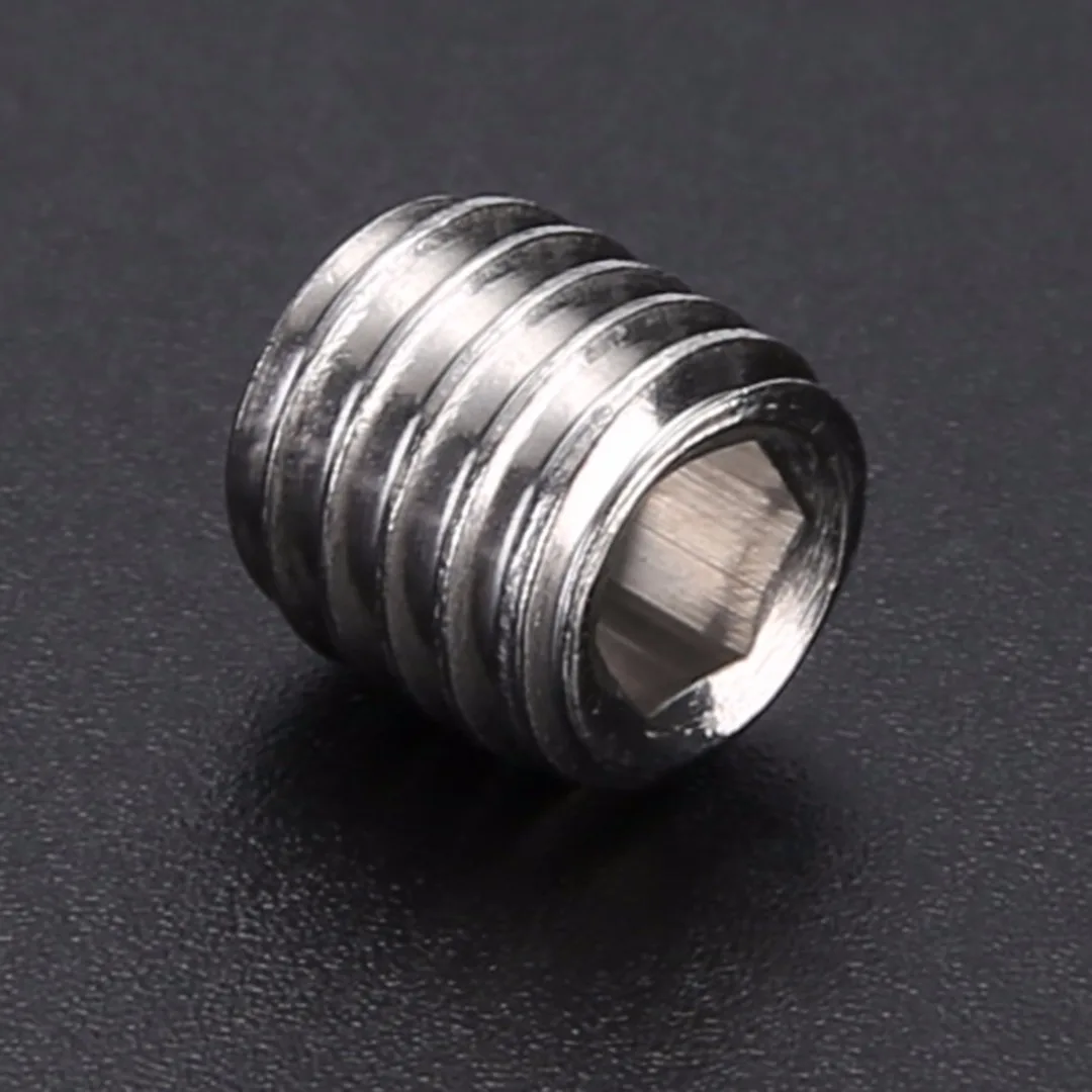 200pcs Stainless Steel Hex Socket Screw Set Mayitr Grub Screws Assortment Kit M3/M4/M5/M6M8 with Box