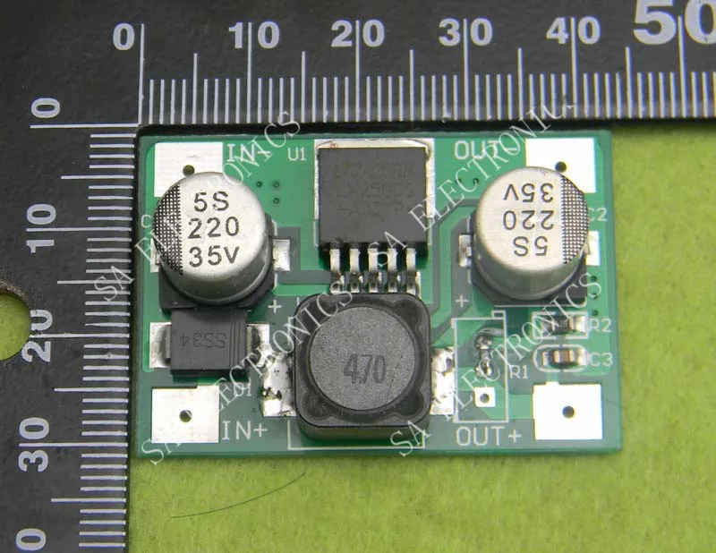 

[BELLA]LM2596 DC-DC adjustable step-down module ( Input 5-35V) 5V turn 3.3V / 2A--10PCS/LOT