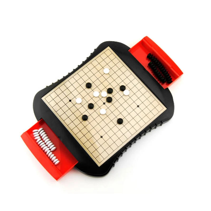 Ящик стиль доска Gomoku Gobang шахматная игра Магнитная дорожная портативная Baduk Магнитный Шахматный набор Weiqi для друзей детский подарок