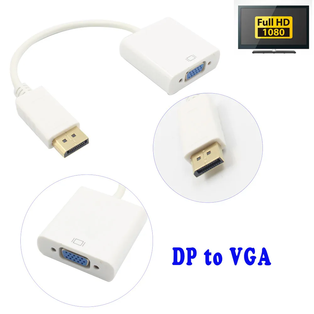 Бутик цифровой высокое качество хорошие продажи Портативный DP TO VGA Женский