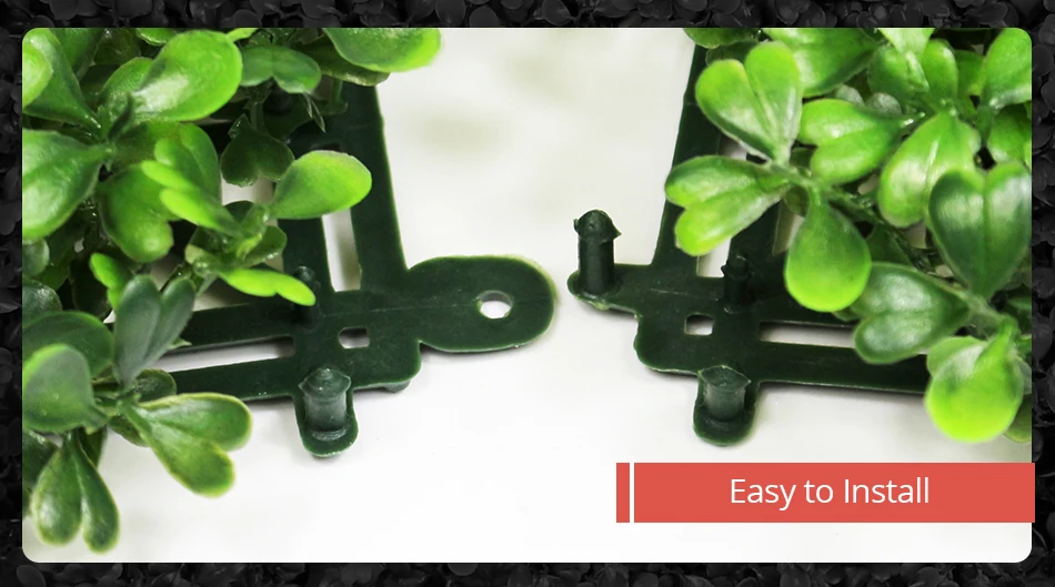 Artificial Boxwood Hedges Panels Privacy Synthetic Balcony Fencing 10x10 UV Privacy Ivy Fence Wall Home Garden Decoration4