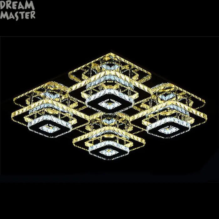 Lustres de Teto Lamparas de Techo Cristal Moderno Luzes Luminária Lâmpada Interior Lustres Cama Sala Estar Hall Lâmpadas Led 9 China chandelier light fixture Suppliers