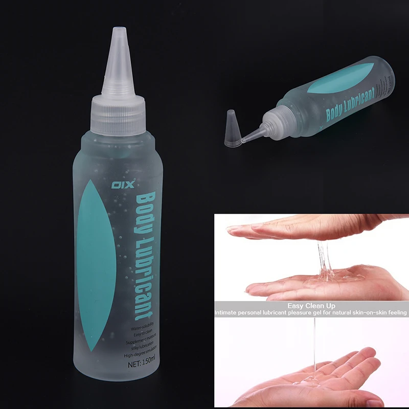 Water-soluble Lubricants Anal Gay Sex Lubricant Silk Touch Human Body Lubricant For Vaginal Pleasure Adult Sex Products 150ml