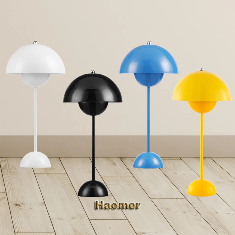 Настольная лампа UFO белая/черная/красная/желтая/синяя. Verner panton|desk light|lamp deskdesk lamp light