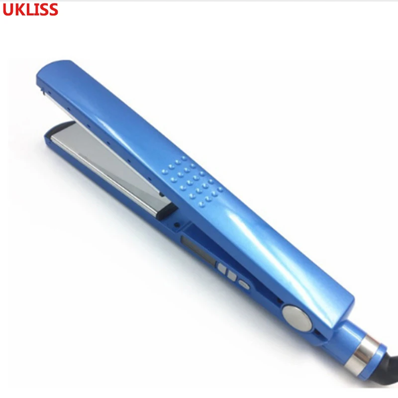 

Nano Titanium-Plated Ionic Straightening Iron Flat Iron Hair Straightening Brush Fast Heating Styling Tools Straightener Brushes