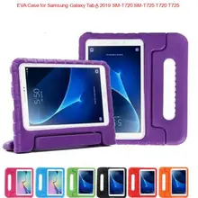 Детский планшет, противоударный чехол для samsung Galaxy Tab S5e 10,5 T720 T725, детская ручка, подставка, EVA Силиконовый Чехол+ пленка