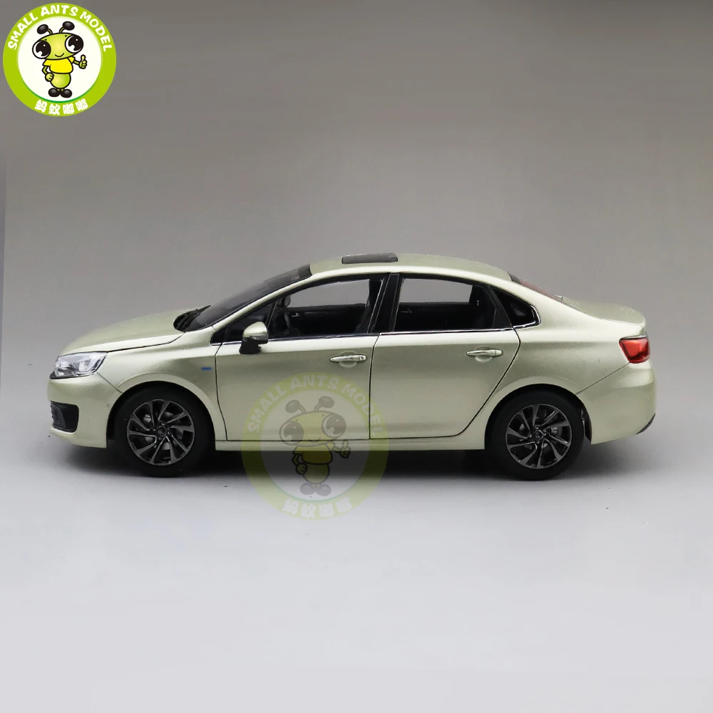 1/18 Citroen C4 C4L литая модель автомобиля игрушки детские подарки для мальчиков девочек золото