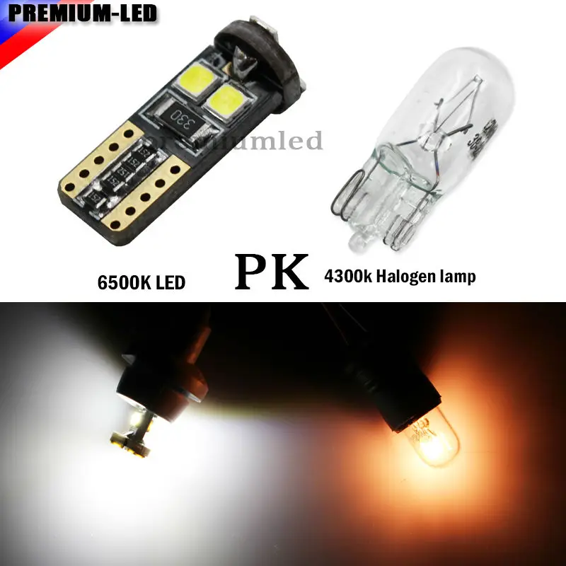 CAN bus без ошибок 7 SMD BA9S 1891 641 BA9 T4W H6W светодиодный сменный фонарь для