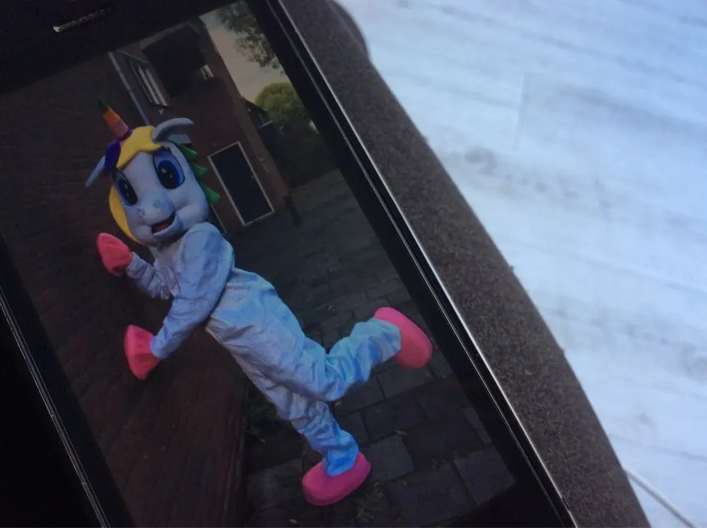 Unicorn Fancy Mascot Costume For Adult Halloween Party 22 2