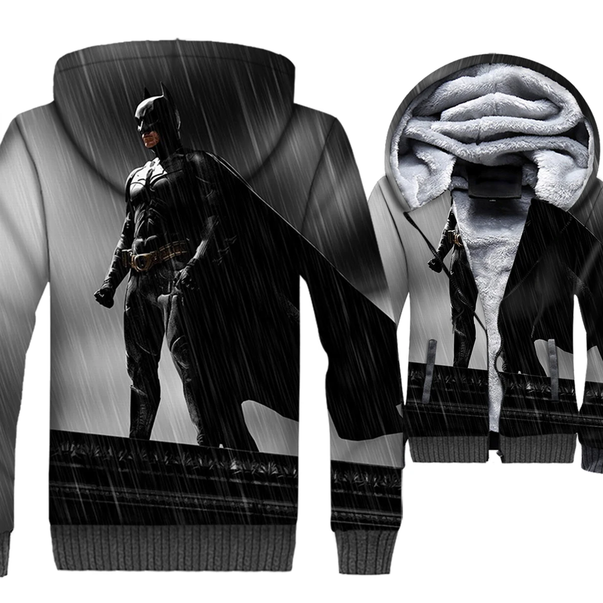 lwq 045 lwq Superhéroe Capucha Grueso jr3 Chaquetas Con 2019 lwq lwq jr3 Cremallera Deportivos Sudaderas lwq Batman Chándales 044 Abrigos Invierno jr3 047 043 049 Impresión Cálido jr3 3d Jr3 TCw6qCB