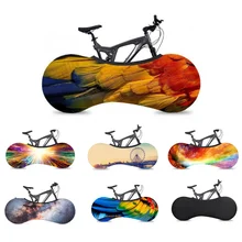 Новинка, чехол на колеса велосипеда, водонепроницаемый, пыленепроницаемый, сумка для хранения горного велосипеда, крытая Защитная Экипировка для большинства велосипедов