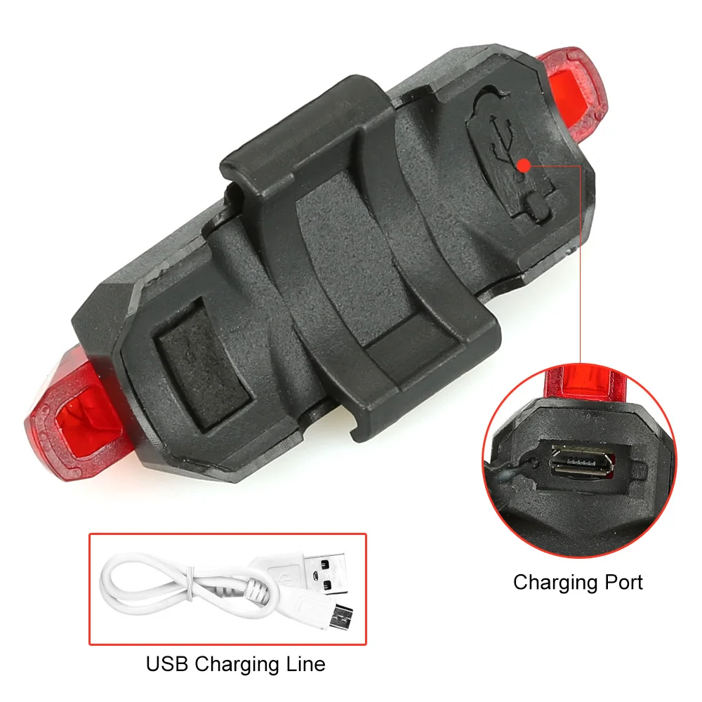 Excellent 2017 Portable 5 LED USB MTB Road Bike Tail Light Rechargeable Safety Warning Bicycle Rear Light Lamp Cycling Bike light 3 Excellent 2017 Portable 5 LED USB MTB Road Bike Tail Light Rechargeable Safety Warning Bicycle Rear Light Lamp Cycling Bike light 3