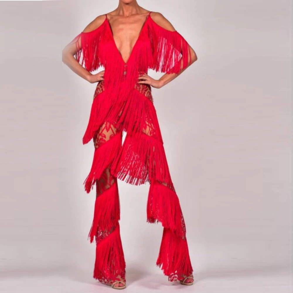 jumpsuit fringe