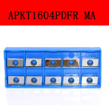 

10PCS Milling tools APKT1604PDFR MA Carbide inserts Cutting Tool CNC Tools Lathe tools Lathe cutter for aluminum process