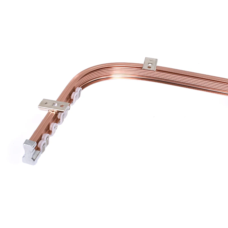 High Quality Straight / bay Window flexible Curved Curtain Tracks Bendable Rod Rail Track Customizable for bay/ balcony Window