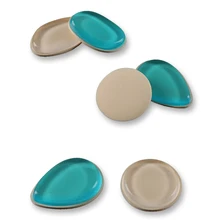 Распродажа двухсторонняя губка для макияжа Silisponge Esponja Silicona Foundation Косметическая пуховка меламиновая губка инструмент для смешивания макияжа