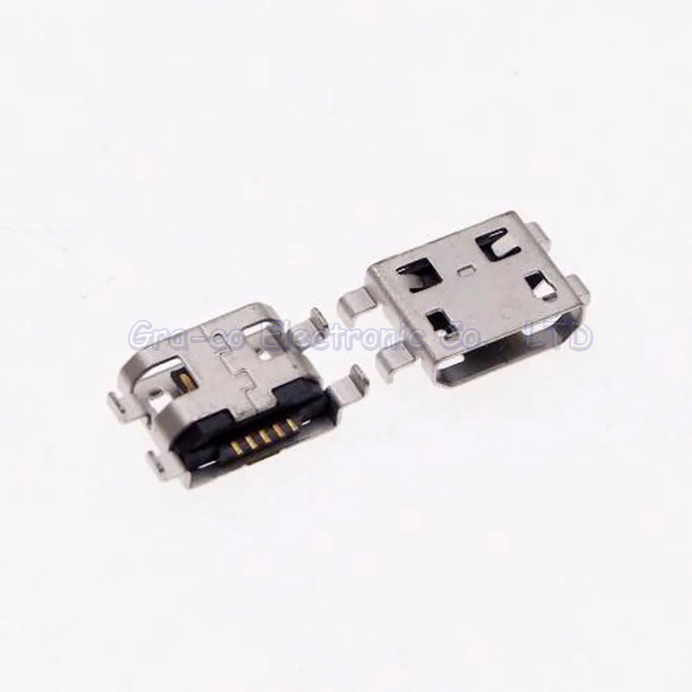 100 шт. Micro 5 P USB/разъем USB зарядный порт для Nokia E7 sony Ericsson U5 и т. д. штепсельная вилка